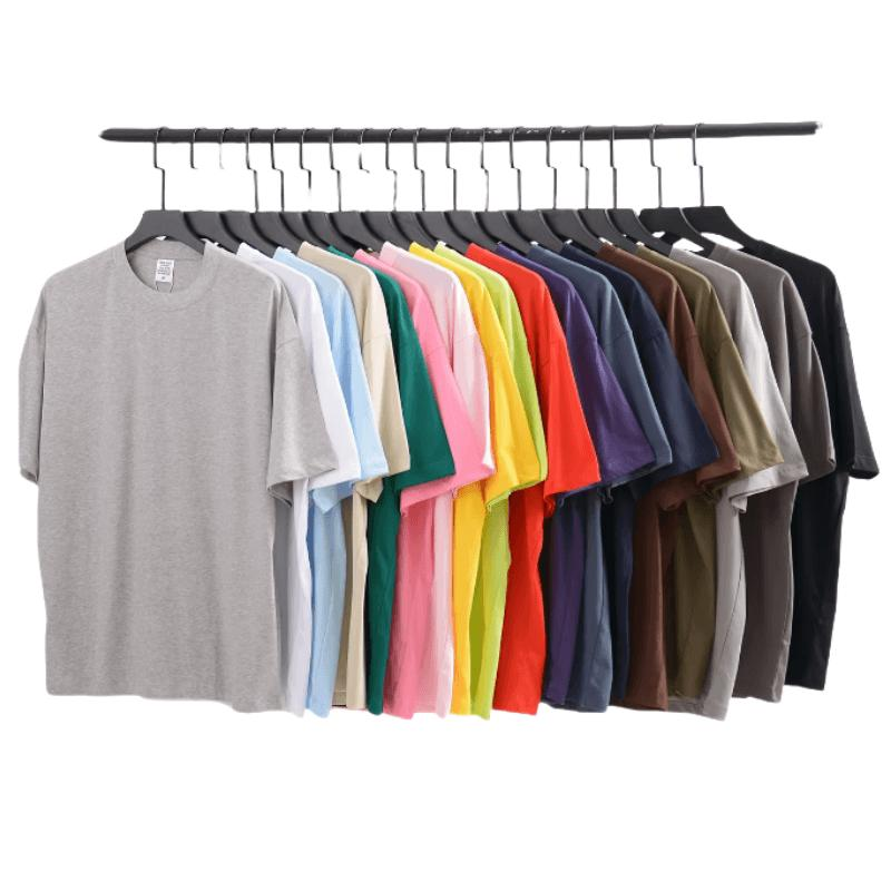 Premium cotton t-shirts in multiple colours